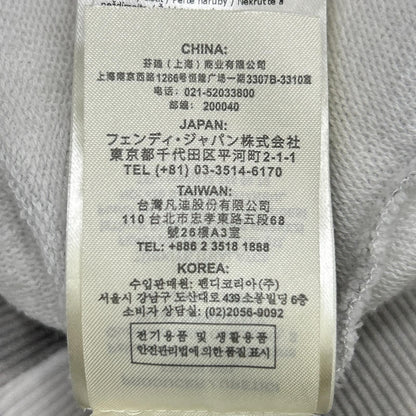 Fendi Afra Logo Plant Shadow Transfer Print Sweatshirt — view 6