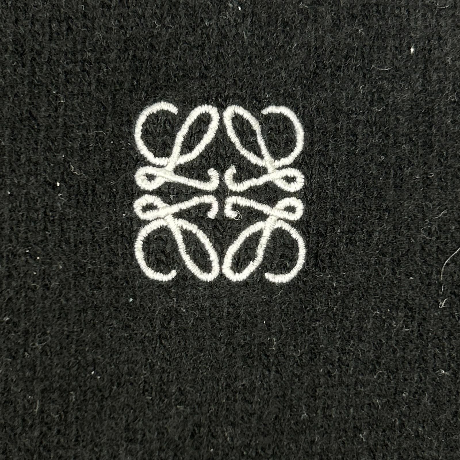 Loewe Black Wool Anagram Sweater XL — view 6
