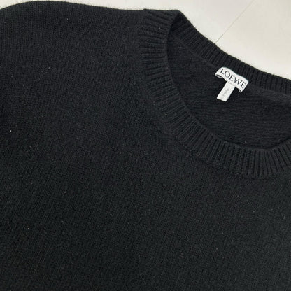 Loewe Black Wool Anagram Sweater XL — view 7