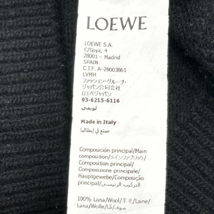 Loewe Black Wool Anagram Sweater XL — view 4