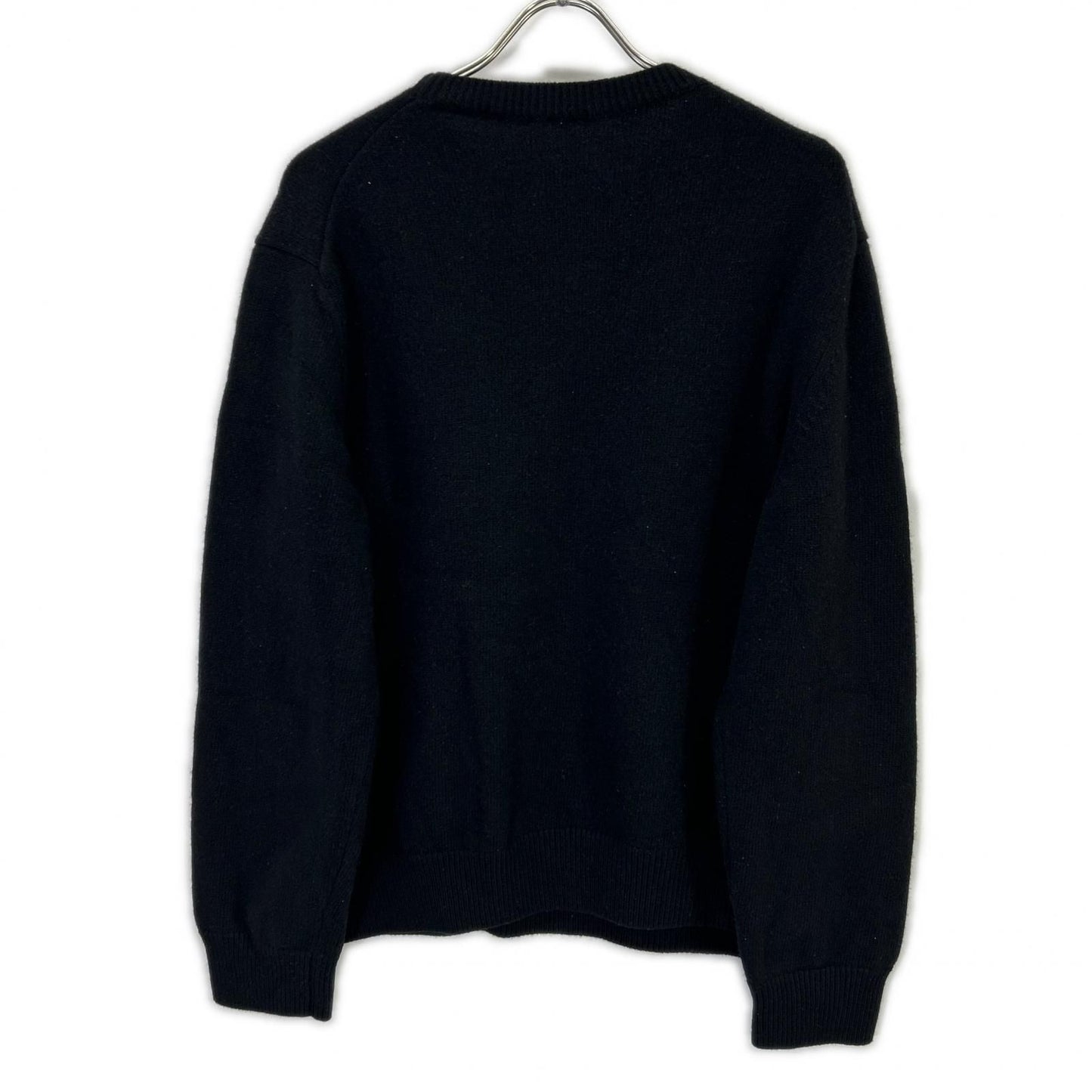 Loewe Black Wool Anagram Sweater XL — view 2