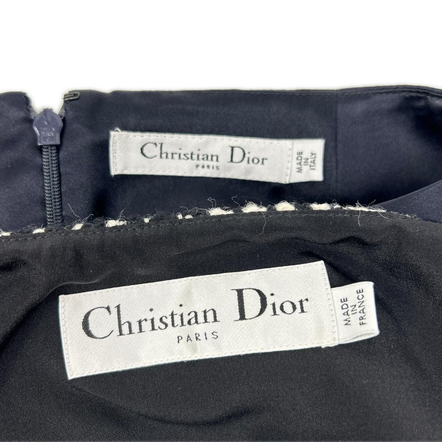 Dior Galliano Era Tweed Set 36 — view 9