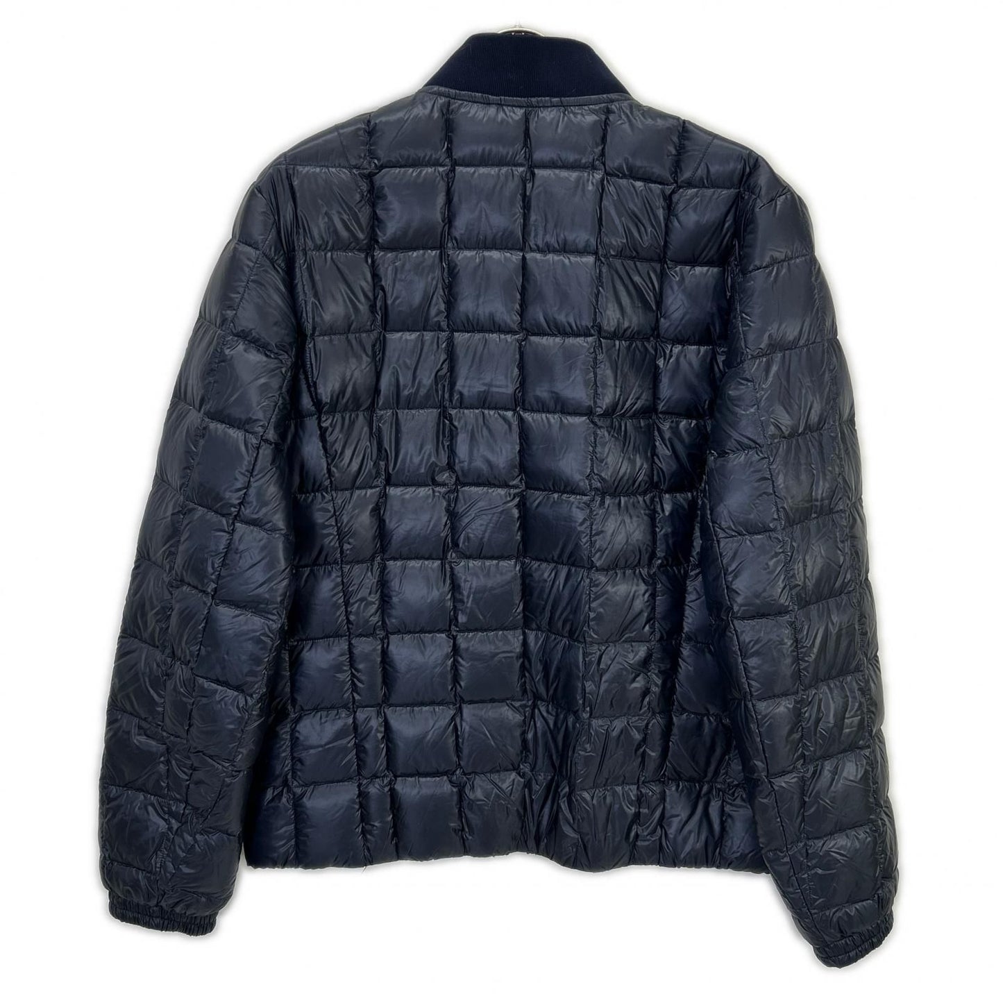 Louis Vuitton Navy Quilted Zip Up Logo Patch Down Jacket 48 — view 2