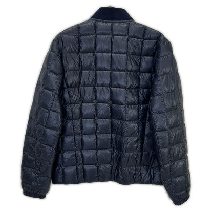 Louis Vuitton Navy Quilted Zip Up Logo Patch Down Jacket 48 — view 2