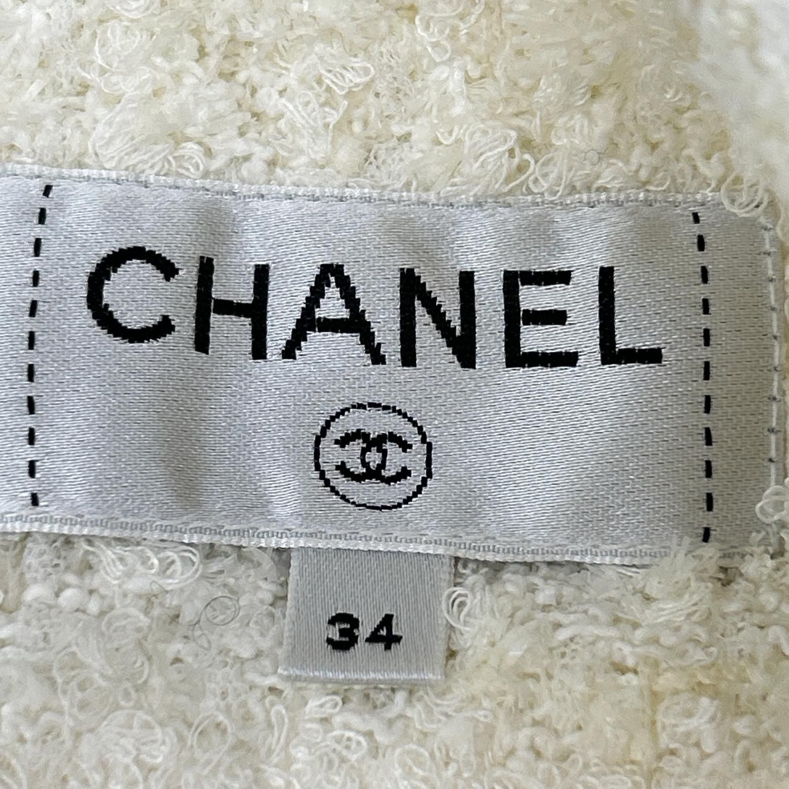 Chanel Tweed Front Pocket 34 Dress — view 3