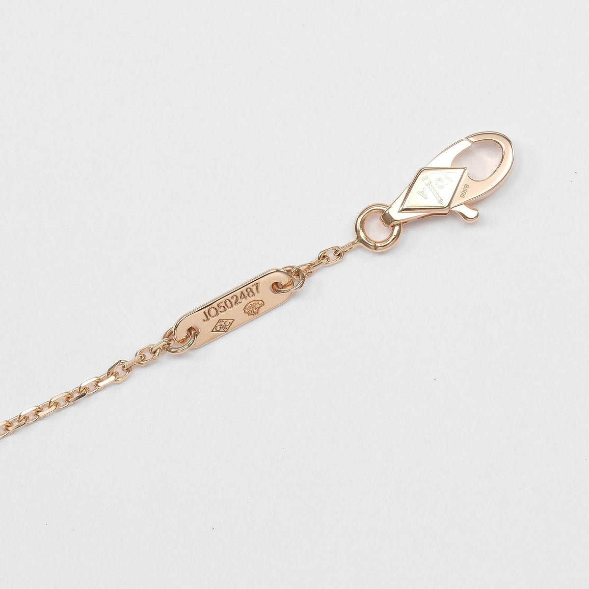 Van Cleef & Arpels Frivole Mini Gold Diamond Bracelet — view 8