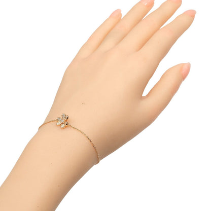 Van Cleef & Arpels Frivole Mini Gold Diamond Bracelet — view 2