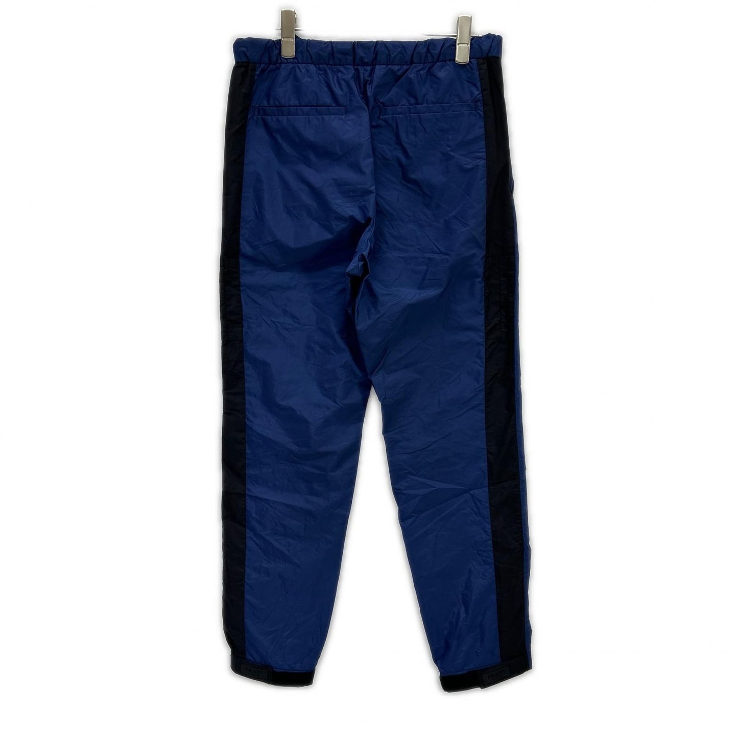 Prada Blue Nylon Side Line Track Pants XS — view 2