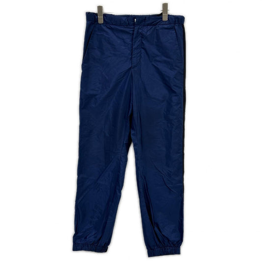 Prada Blue Nylon Side Line Track Pants XS