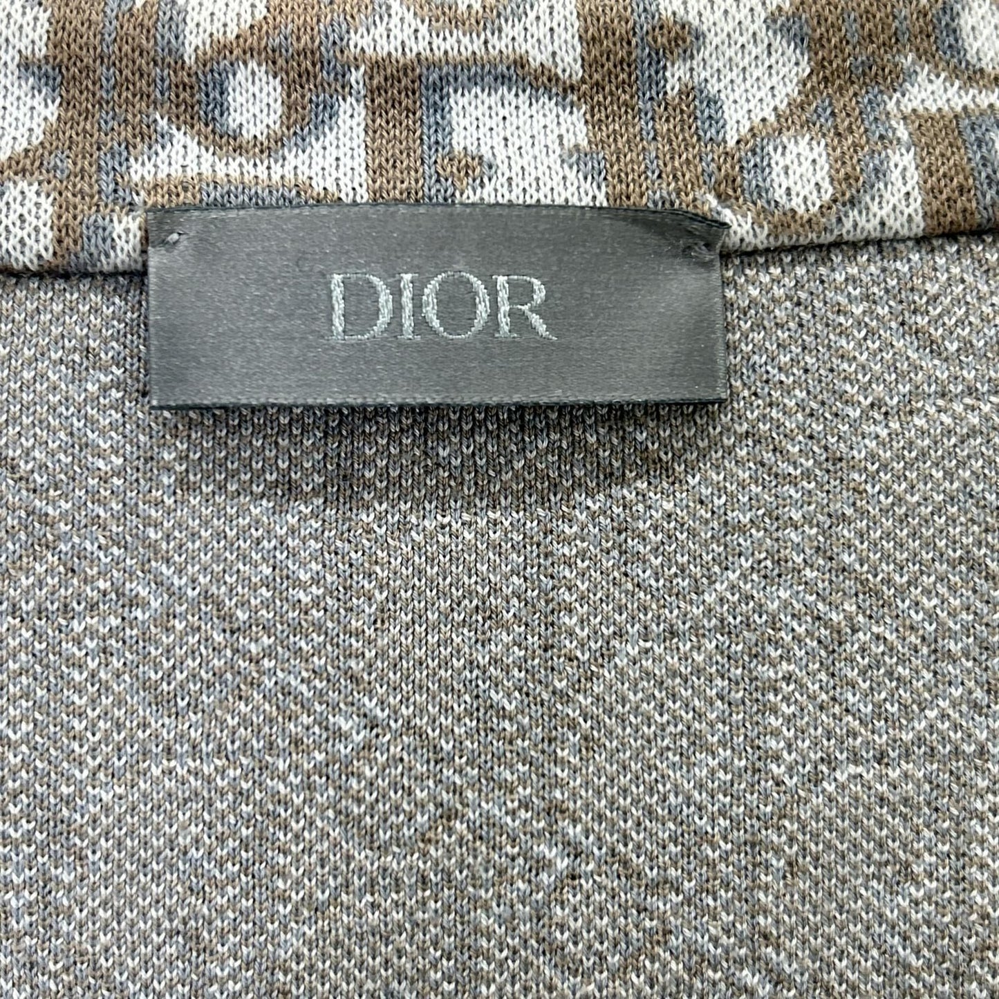 Dior 20 Brown Oblique Cotton Total Pattern Shirt — view 4