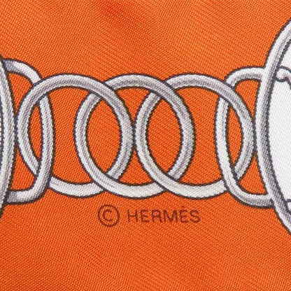 Hermes Scarf Twilly Scarves Orange — view 8