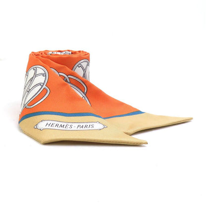 Hermes Scarf Twilly Scarves Orange