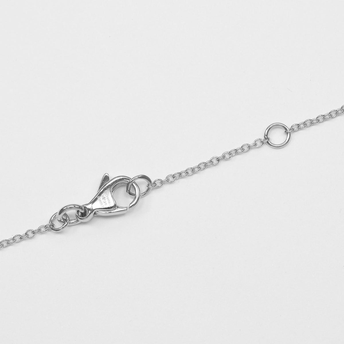 Chanel Camellia White Gold Diamond Necklace — view 7