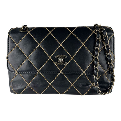 Chanel Shoulder Bag Wild Stitch