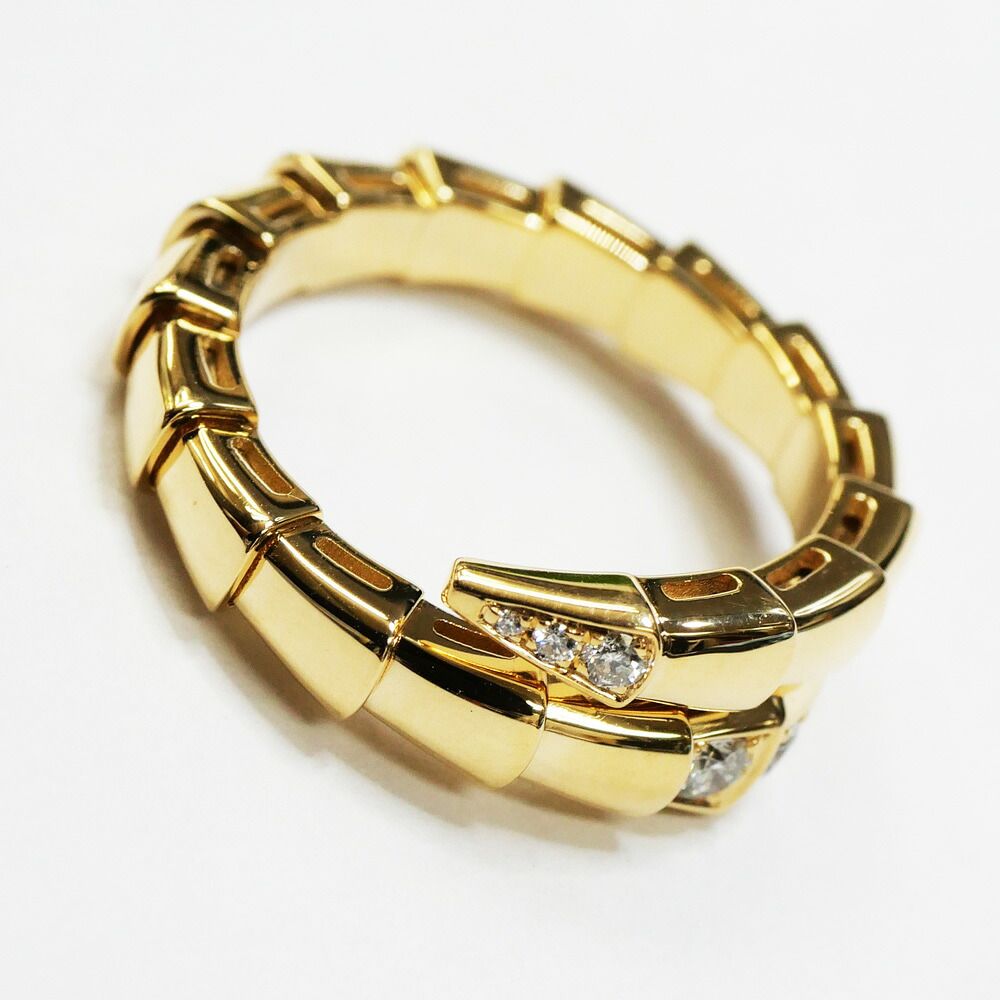 Bvlgari Serpenti Viper Ring 18K Diamond Regular Box — view 4