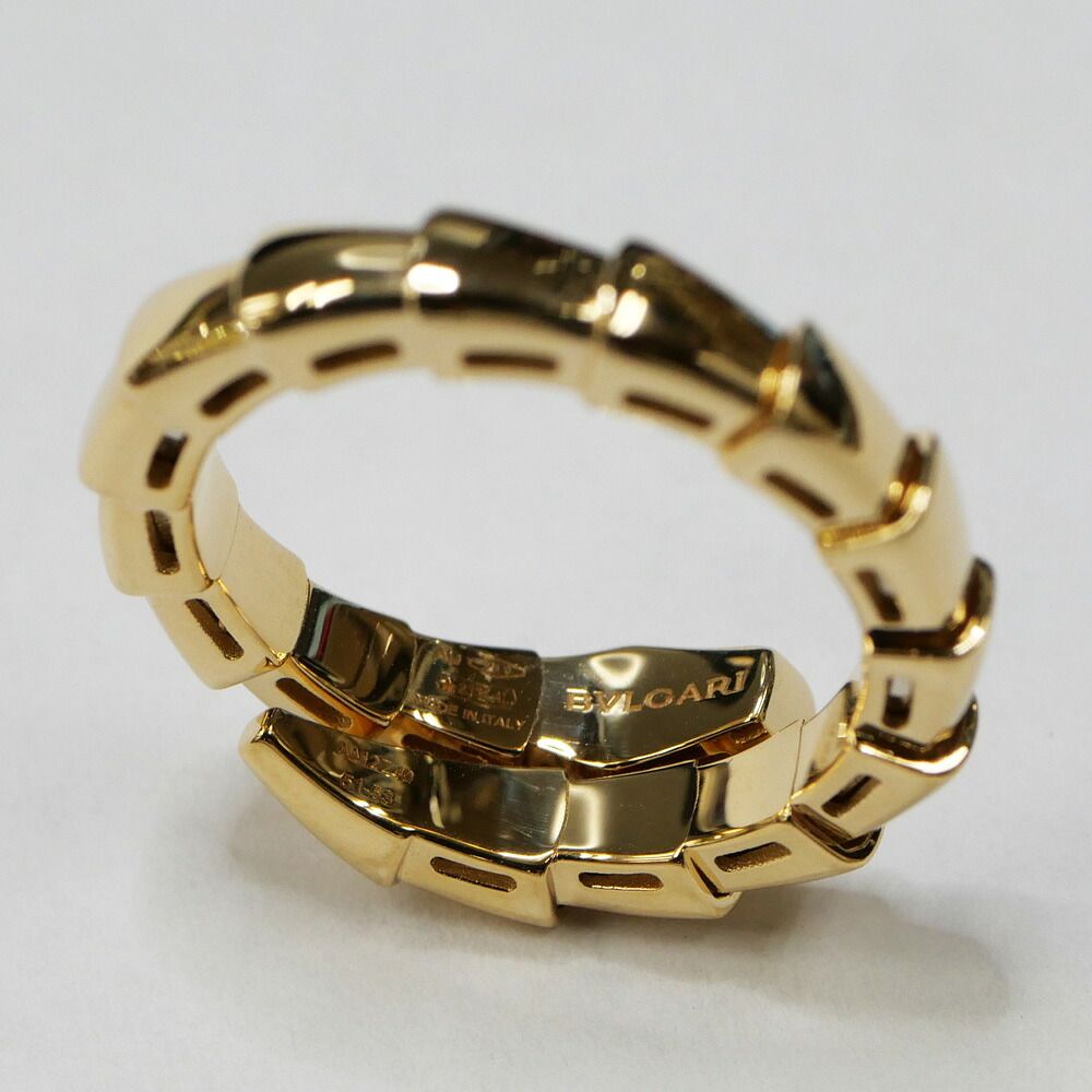 Bvlgari Serpenti Viper Ring 18K Diamond Regular Box — view 7
