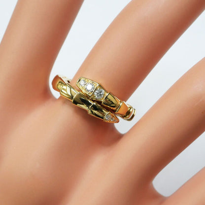 Bvlgari Serpenti Viper Ring 18K Diamond Regular Box — view 5