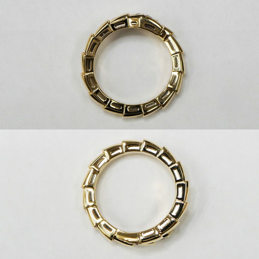 Bvlgari Serpenti Viper Ring 18K Diamond Regular Box — view 3