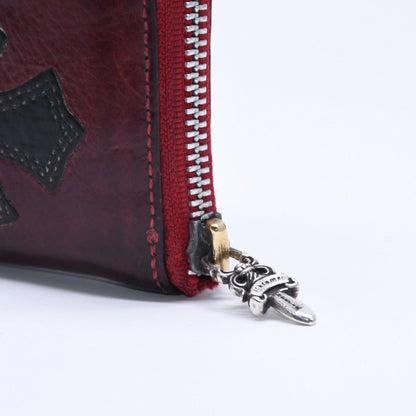 Chrome Hearts Rec Zip 2 3 Cemetery Cross Rec Zip 2 Wallet Patch Order — view 6