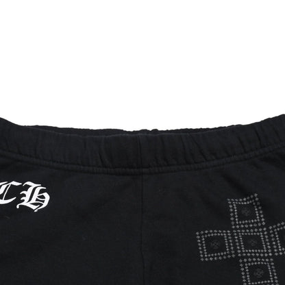 Chrome Hearts Framed Cross Sweatpants CH Logo Vintage English Scroll Label — view 3
