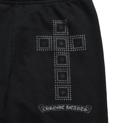 Chrome Hearts Framed Cross Sweatpants CH Logo Vintage English Scroll Label — view 7