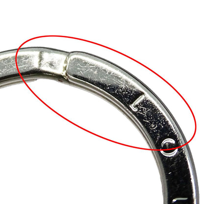 Louis Vuitton Key Holder Monogram Shadow Leather Key Dragonne Gray Key Charm — view 9