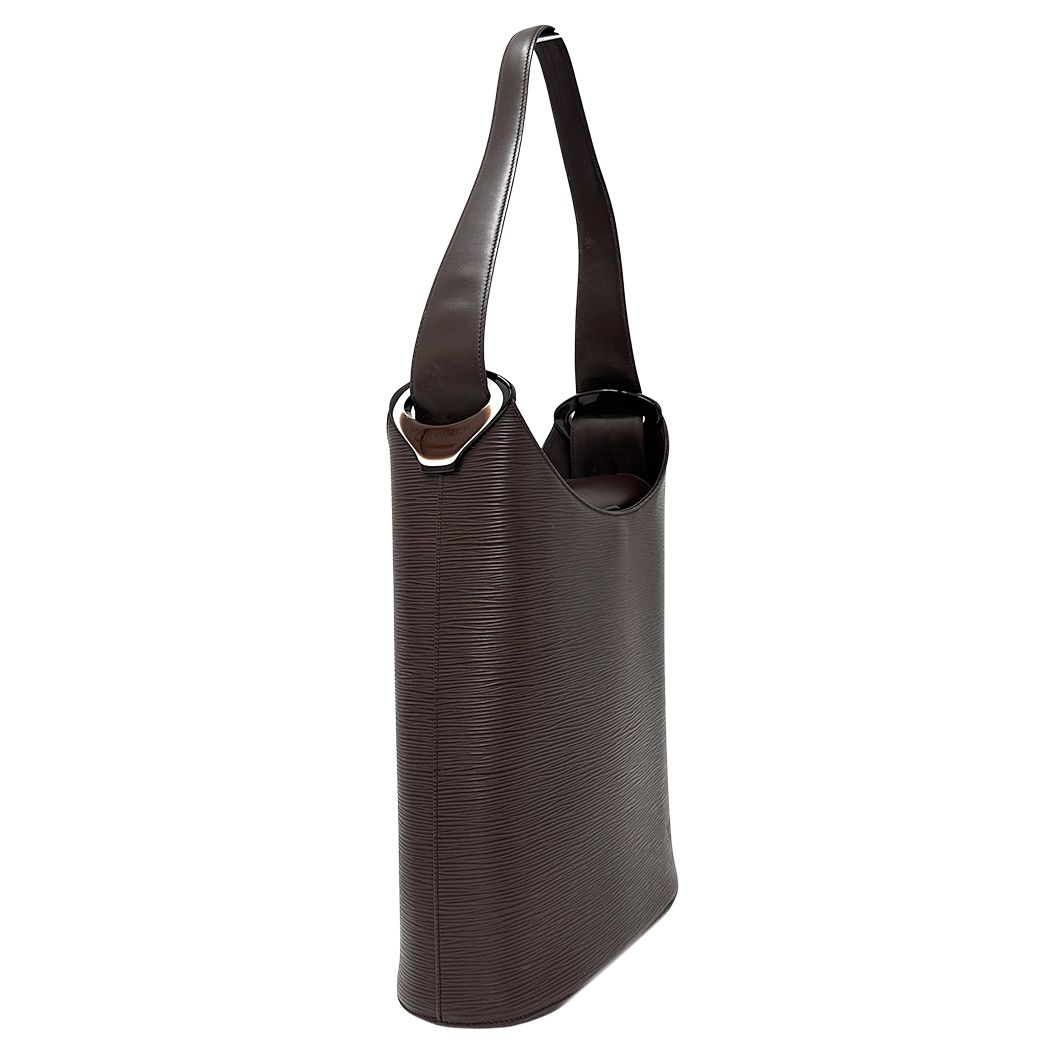 Louis Vuitton Epi Shoulder Bag Versomoca Brown — view 4