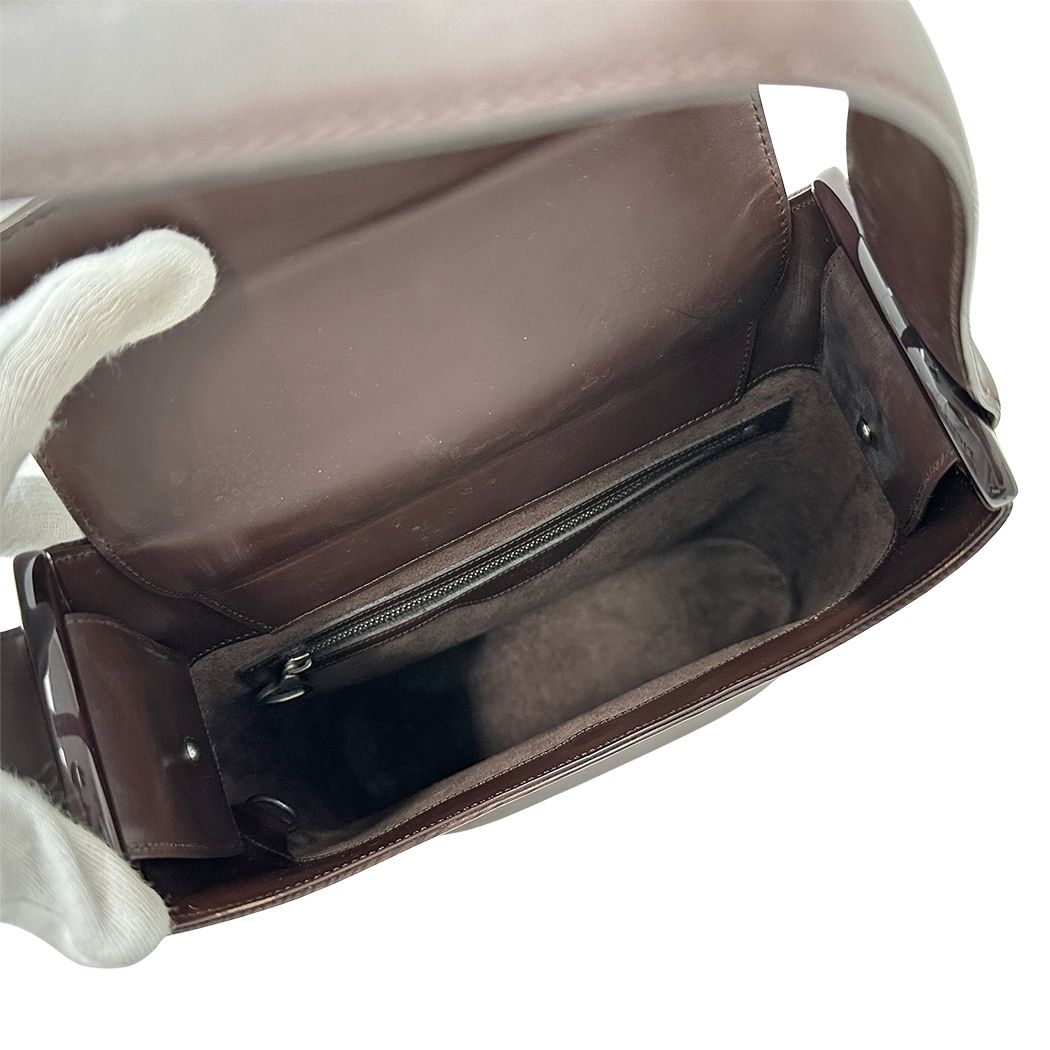 Louis Vuitton Epi Shoulder Bag Versomoca Brown — view 5