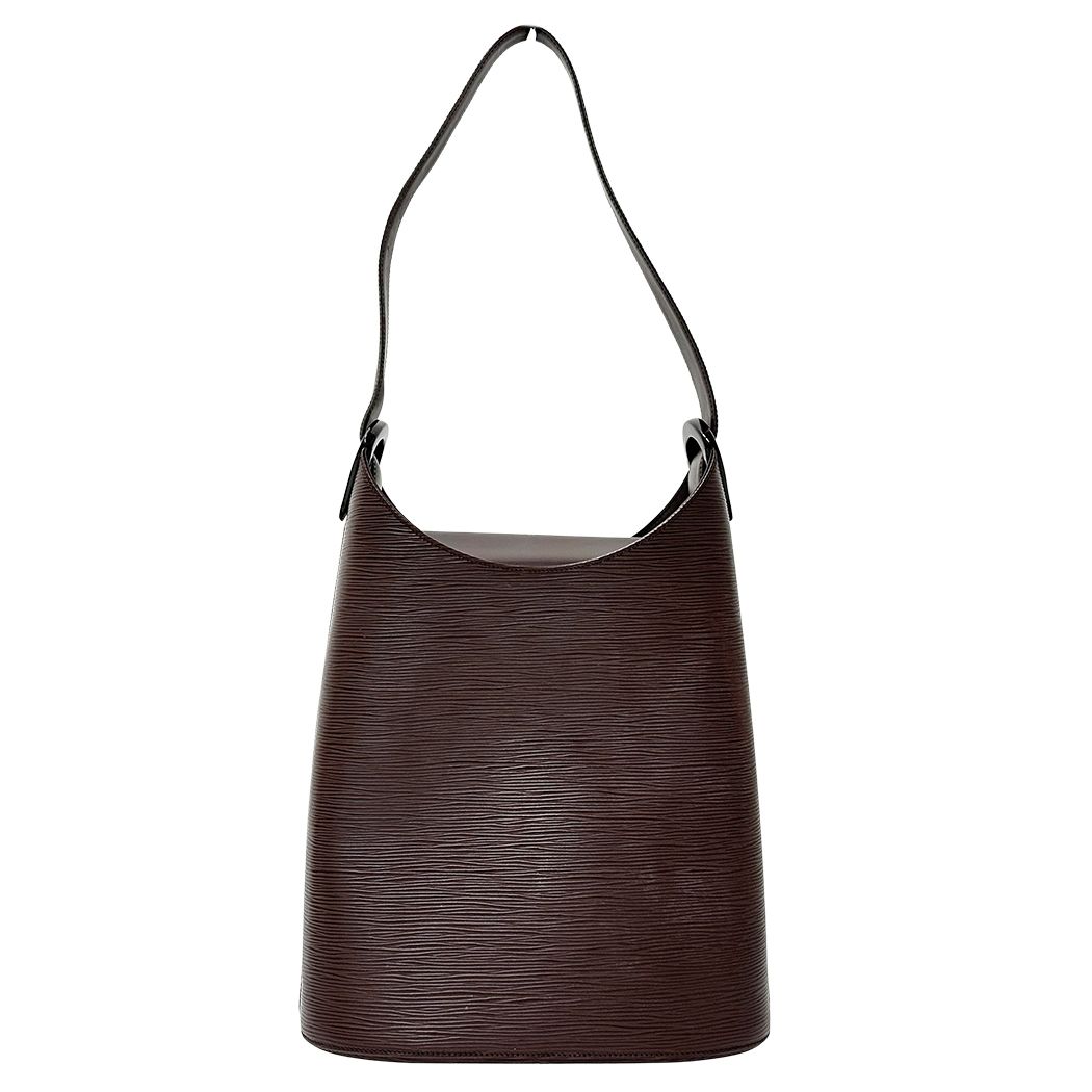 Louis Vuitton Epi Shoulder Bag Versomoca Brown — view 2