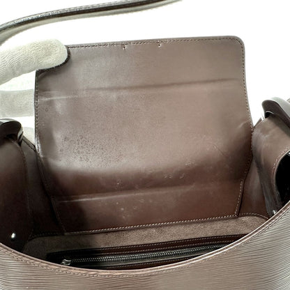 Louis Vuitton Epi Shoulder Bag Versomoca Brown — view 8