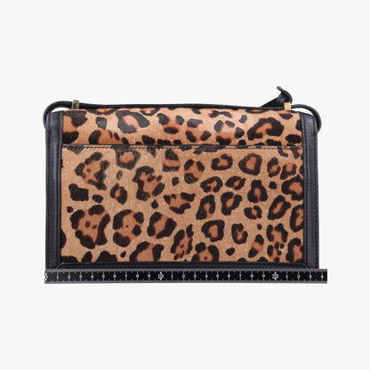 Loewe Barcelona Brown Calf Hair Shoulder — view 2