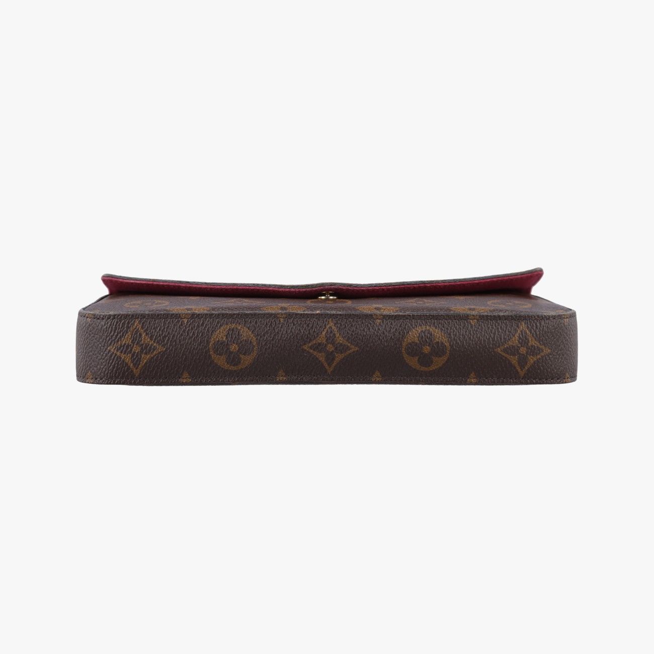 Louis Vuitton Pochette Felicie Monogram Brown Canvas Shoulder — view 3