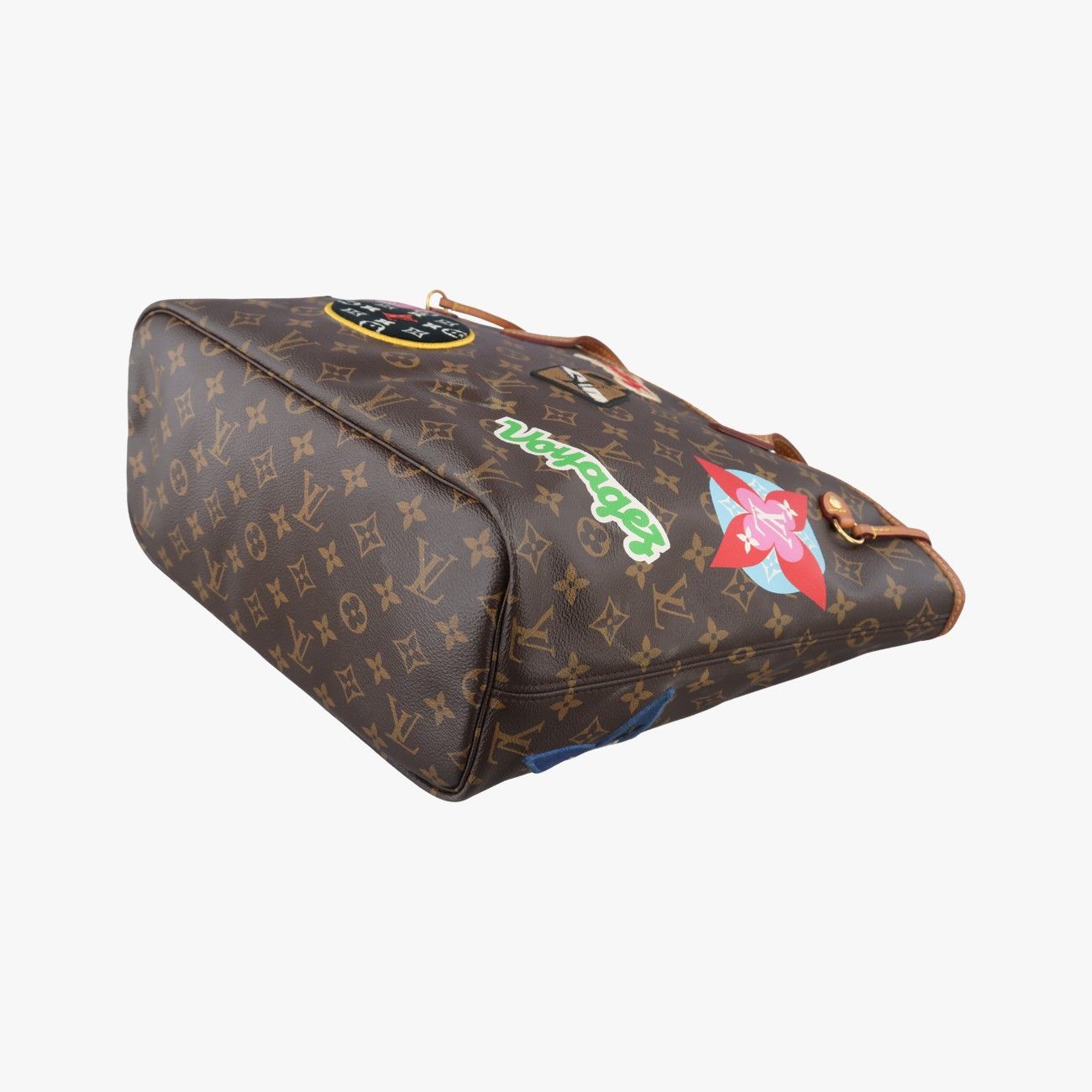 Louis Vuitton Neverfull MM Monogram Brown Multi Canvas — view 4