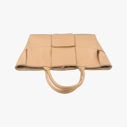 Bottega Veneta the Arco Tote Khaki Lambskin — view 8