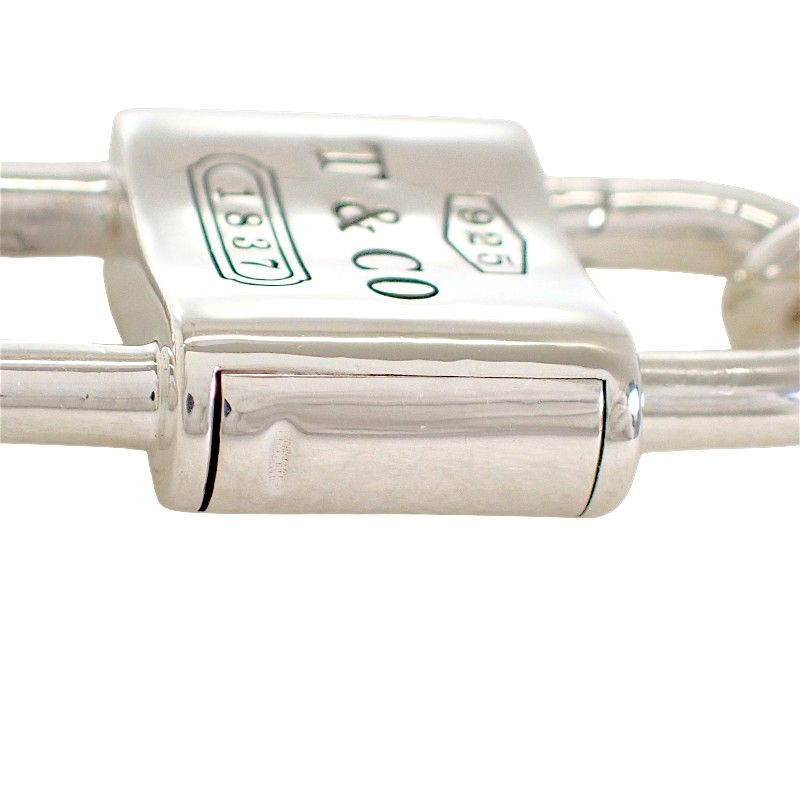 Tiffany & Co Large Double Lock XXL Bracelet Included 925 Sterling Silver — view 4