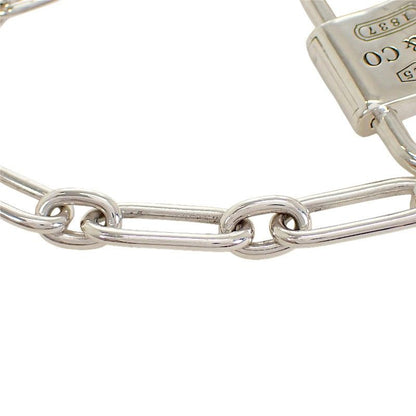 Tiffany & Co Large Double Lock XXL Bracelet Included 925 Sterling Silver — view 7