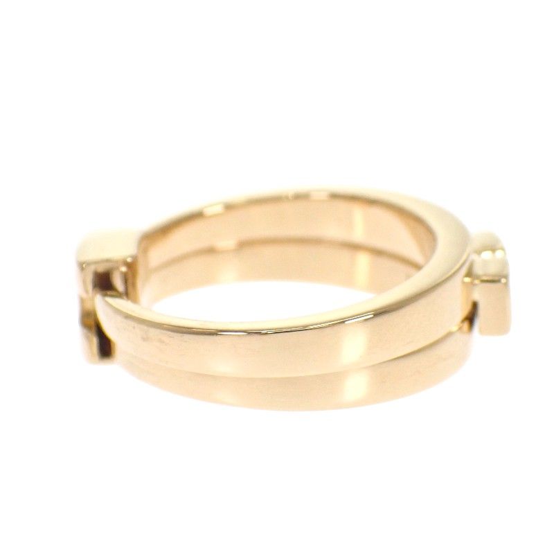 Hermes Double Strand Vintage Ring 18K Diamond 50 — view 7