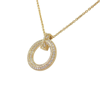 Tiffany & Co T One Circle Pendant Included 18K Gold Diamond — view 3