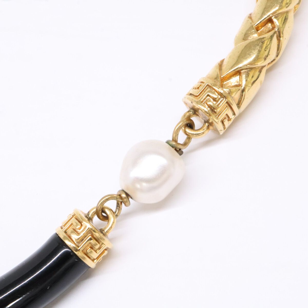Versace Medue Saymite Shion Pearl Bracelet — view 5