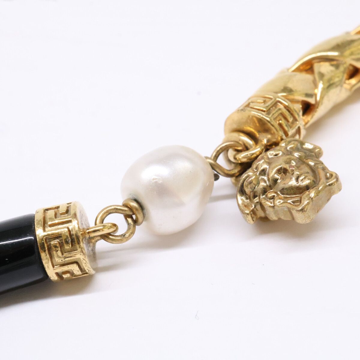 Versace Medue Saymite Shion Pearl Bracelet — view 6