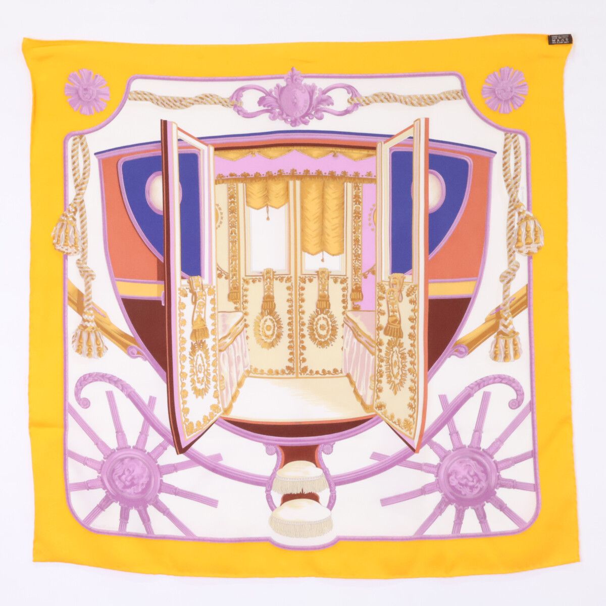 Hermes les Tambour Taiko Silk Scarf — view 2