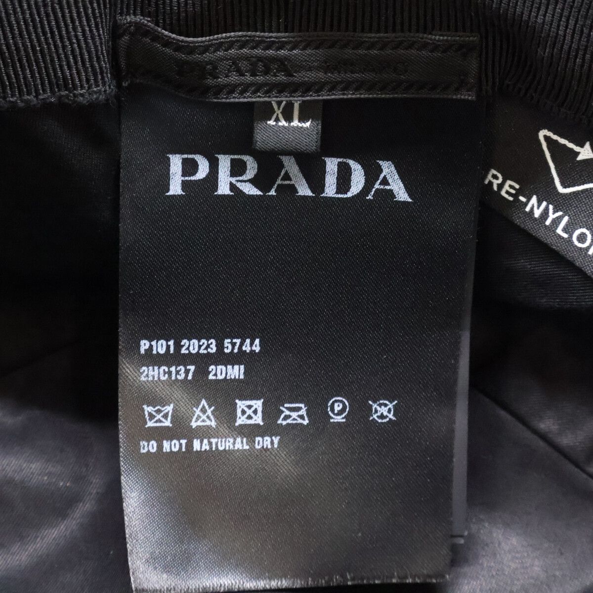 Prada Re-Nylon Bucket Hat XL — view 7