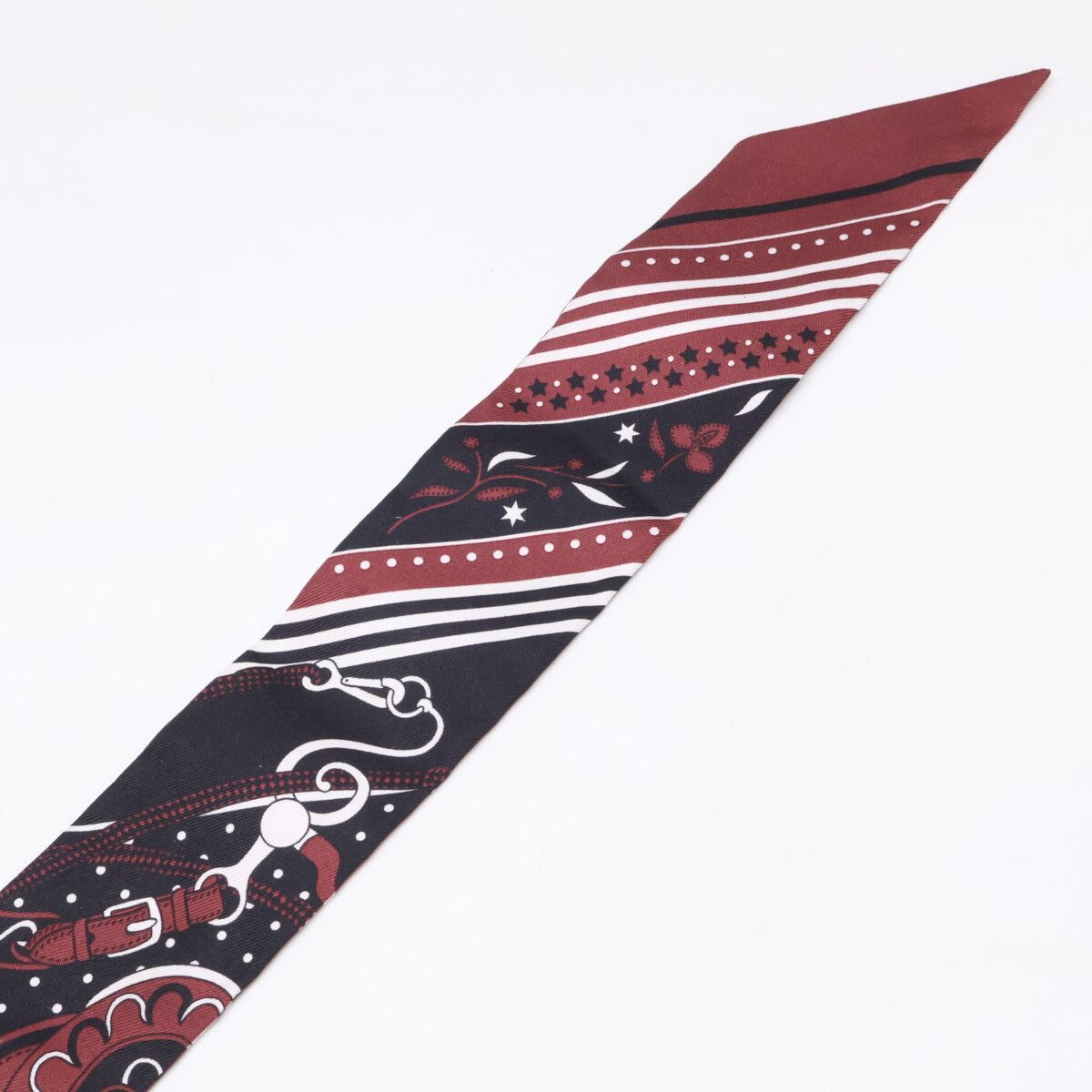 Hermes 06 Festival Des Amazones Amazon Bandana Silk Twilly Scarf — view 7