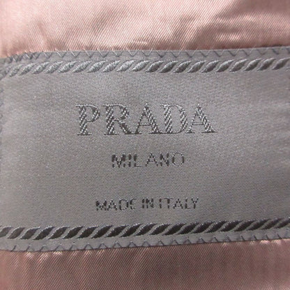 Prada Tailored Jacket Plaid Pattern Face Blazer Outer Brown — view 5