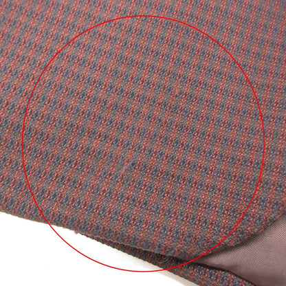 Prada Tailored Jacket Plaid Pattern Face Blazer Outer Brown — view 7