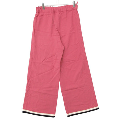 Gucci Pants Easy Wide with Hem Tape Pink — view 2