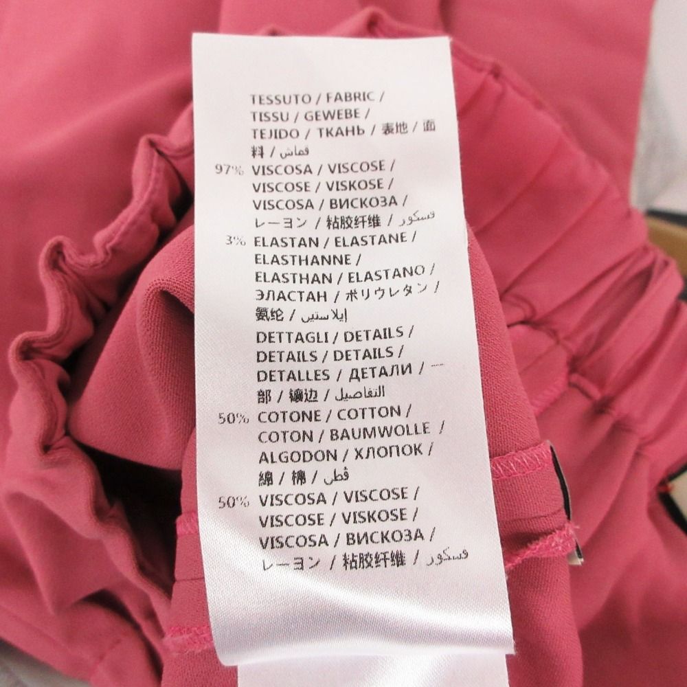 Gucci Pants Easy Wide with Hem Tape Pink — view 3