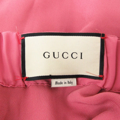 Gucci Pants Easy Wide with Hem Tape Pink — view 4