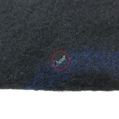 Louis Vuitton Scarf Cashmere Large Shawl Box Logo Line Fringe Black — view 7
