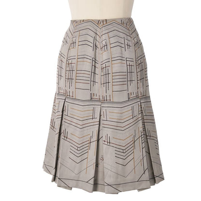 Hermes Skirt All Over Pattern Puri Silk di — view 4